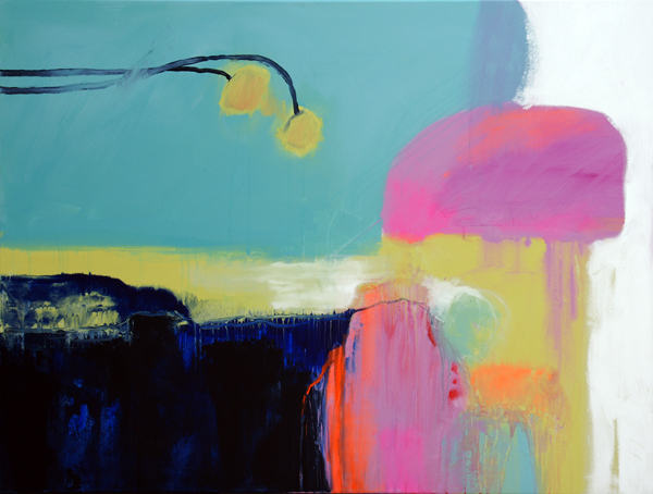 Two lamps by Jill Bryant