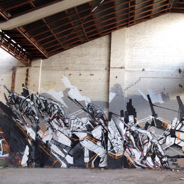 Zombie Dogs Cezary Stulgis Collaboration with Plea F1