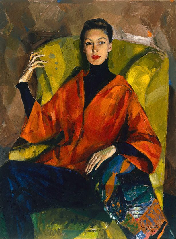 Portrait of Judy Barraclough by Judy Cassab, 1955