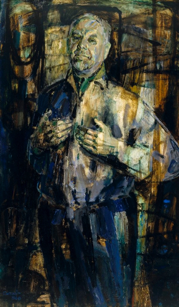 Stanislaus Rapotec by Judy Cassab, 1960 Archibald Prize